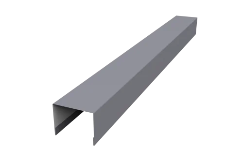 Крышка жалюзи Palermo 0,5 Satin RAL 7004 сигнальный серый (2,5м)