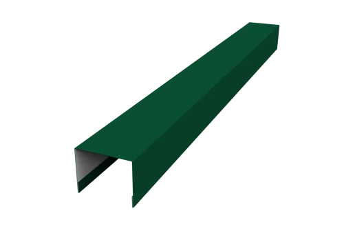 Крышка жалюзи Palermo 0,5 Satin RAL 6005 зеленый мох (2,5м)