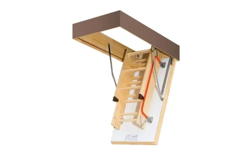 Лестница чердачная складная FAKRO LТK Thermo 60х100/280 (деревянная теплоизоляционная)
