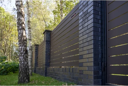 Крепежная планка верхняя Texas 0,45 Drap ST RR 32 темно-коричневый (3м)