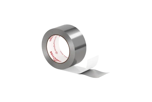 Лента Ондутис Termo Tape фольгированная монтажная самоклеящаяся для герметизации нахлёста теплоотражающих плёнок в банях и саунах (50ммx25м)