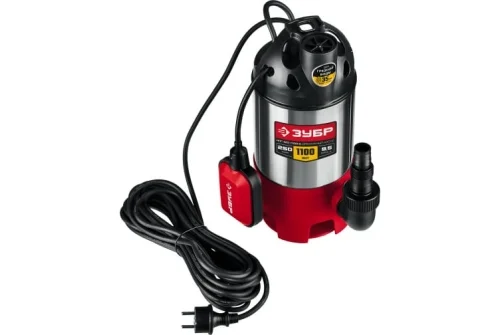 Насос дренажный для грязной воды Зубр НПГ-М3-1100-С