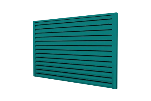 Ламель забора жалюзи Tokyo new 0,45 PE RAL 5021 водная синь