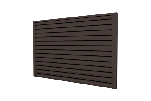 Ламель забора жалюзи Tokyo new 0,45 Drap TX RR 32 темно-коричневый