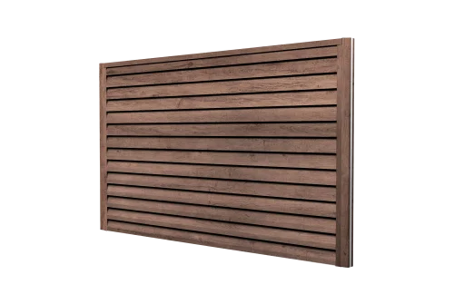 Ламель забора жалюзи Tokyo new 0,45 Print Premium Almond Wood Fresh