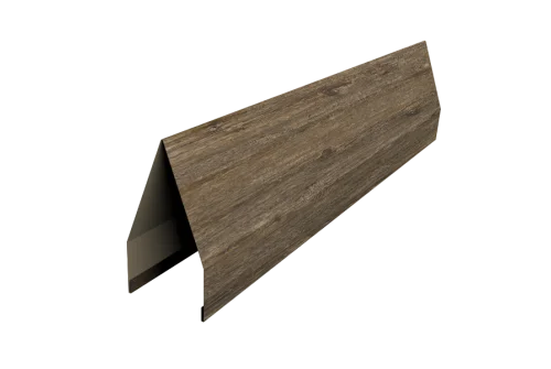 Ламель забора жалюзи Tokyo new 0,45 Print Elite Nordic Wood TwinColor - Столица крыш