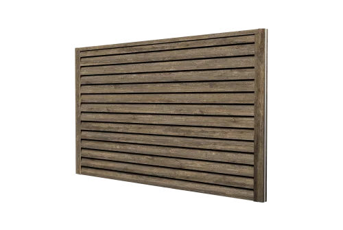 Ламель забора жалюзи Tokyo new 0,45 Print Elite Nordic Wood TwinColor - Столица крыш