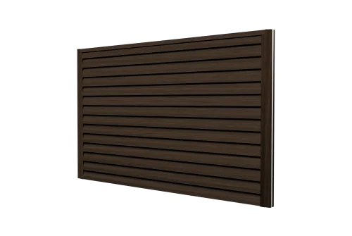 Ламель забора жалюзи Tokyo new 0,45 Print Elite Coffee Wood TwinColor