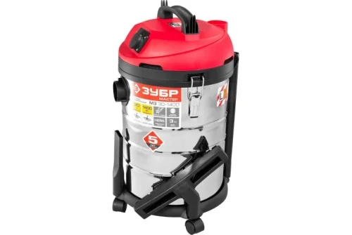 Пылесос строительный Зубр Мастер М3 30л 1400Вт (ПУ-30-1400 М3)