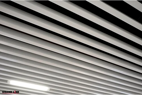 Кубообразная рейка GL Ш50/В50 White Wood Zn 0,45 L=3м