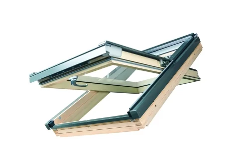 Окно мансардное FAKRO FTP-V U3 WiFi 66х140 (однокамерное, автоматическое управление)