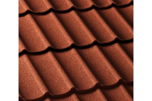 Лист композитной черепицы Gerard Diamant rosso