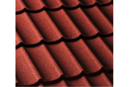 Лист композитной черепицы Gerard Diamant spanish red