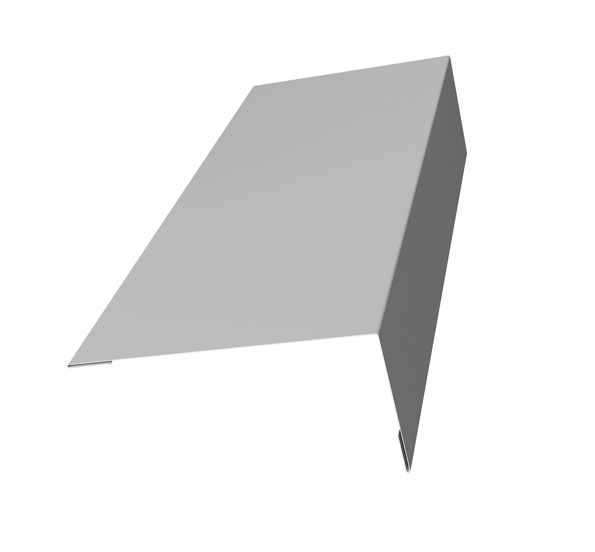 Наличник оконный HAUBERK 0,45 PE с пленкой RAL 7004 сигнальный серый (1,25)