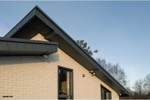 Софит Estetic Grand Line Premium Acryl со скрытой перфорацией графит (3,0м)