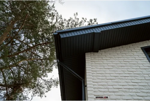 Софит Estetic Grand Line Premium Acryl со скрытой перфорацией графит (3,0м)