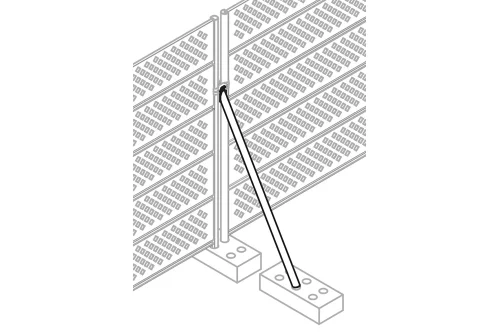 Укосина стабилизирующая для Clamp 51 Zn