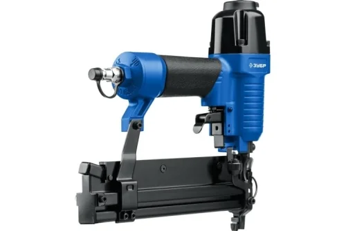 Нейлер-степлер пневматический Зубр Профессионал 2-в-1 Т55/300 для скоб и гвоздей (31937)