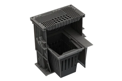 Дождеприемник пластиковый 350х350х420 (в сборе с решеткой) Master Aquastok (4350)