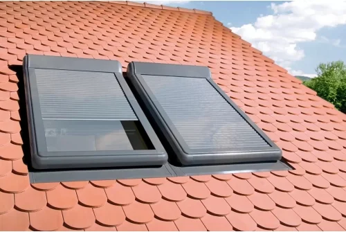 Рольставни FAKRO ARZ WiFi 55х98 темно-пепельный