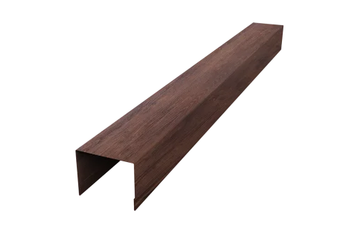 Крышка жалюзи Palermo 0,45 Print Premium Cherry Wood Dark FTC (2м) - Столица крыш