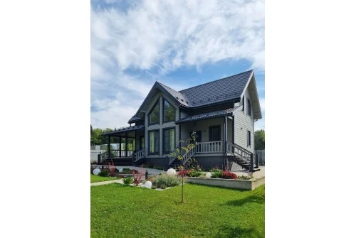 Металлочерепица Классик ("Classic") v01 0,5 PurLite M RAL 7024 мокрый асфальт