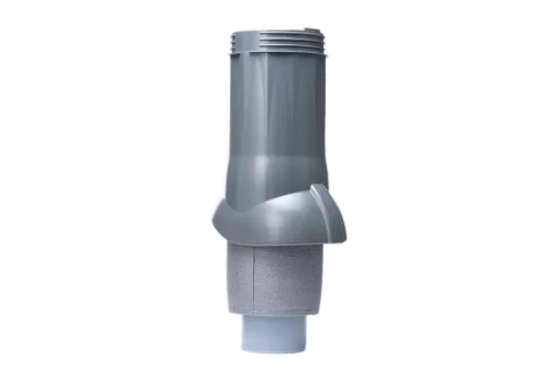 Выход вентиляционный канализации Gervent изолированный 110/160мм серый графит