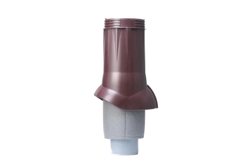 Выход вентиляционный канализации Gervent изолированный 110/160мм коричневый