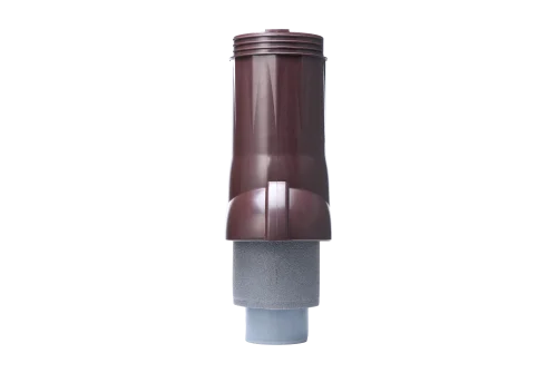 Выход вентиляционный канализации Gervent изолированный 110/160мм коричневый