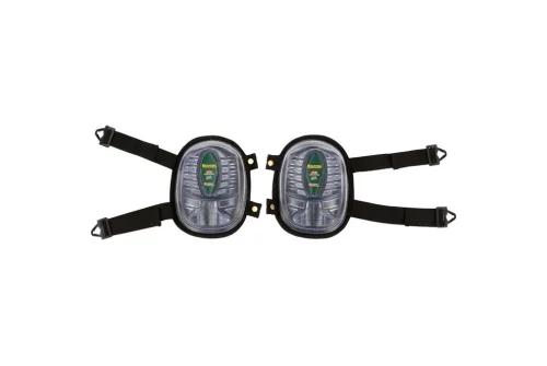 Наколенники защитные Kraftool Expert с гелевым наполнителем и эргономичной пластиковой накладкой, защита от скольжения (11510)