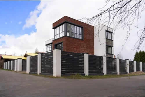 Ламель обратная 200 забора жалюзи Texas 0,45 Drap RAL 7024 мокрый асфальт