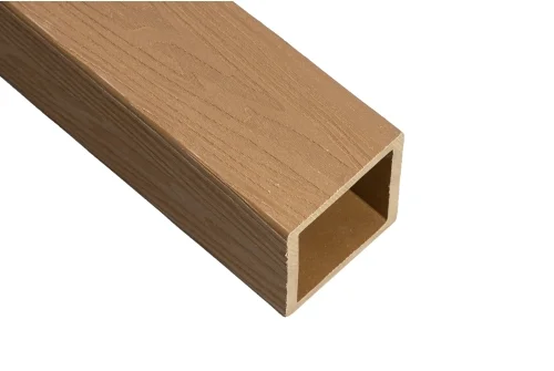 Столб ограждения ДПК Grand Line 3D 100х100мм Орех 3м