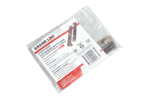 Комплект заглушек для ступени ДПК Grand Line 3D Винтаж 170х25мм (правая+левая) Венге