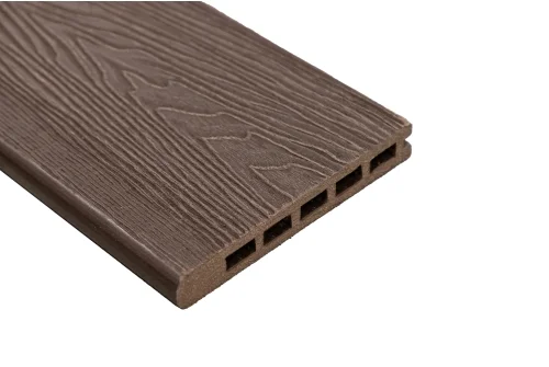 Доска-ступень старт ДПК Grand Line 160х22мм 3D Wood Шоколад 3м