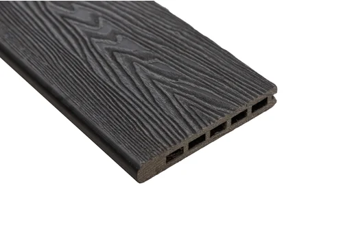 Доска-ступень старт ДПК Grand Line 160х22мм 3D Wood Графит 3м