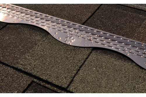 Планка защитная StopMoss медь 1,00мх0,60мм с элементами патины