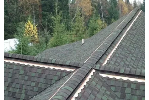 Планка защитная StopMoss медь 1,00мх0,60мм с элементами патины