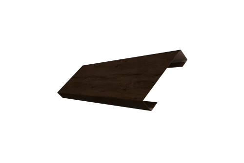 Ламель лицевая 100 забора жалюзи Texas 0,45 Print Elite Antique Wood TwinColor - Столица крыш