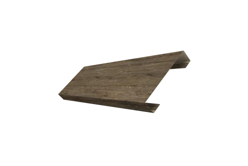 Ламель лицевая 100 забора жалюзи Texas 0,45 Print Elite Nordic Wood TwinColor - Столица крыш