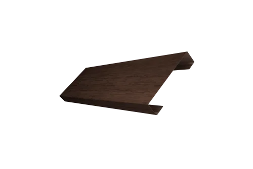 Ламель лицевая 100 забора жалюзи Texas 0,45 Print Premium Antique Wood TwinColor - Столица крыш