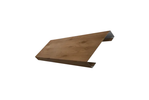 Ламель лицевая 100 забора жалюзи Texas 0,45 Print Premium Pine Wood Fresh - Столица крыш