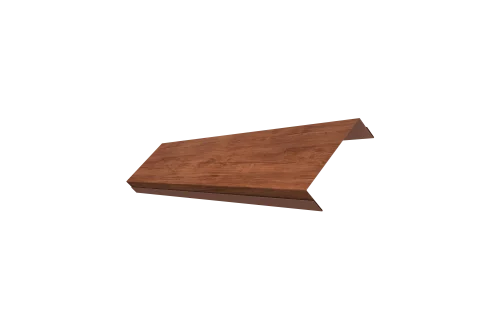 Ламель обратная 100 забора жалюзи Texas 0,45 Print Premium Rowan Wood Intense FTC - Столица крыш