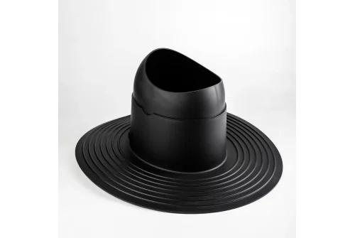 Элемент проходной Krovent Base-VT Flat высокий 125-150 черный