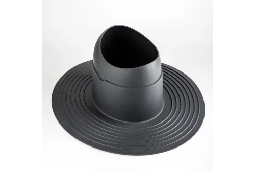 Элемент проходной Krovent Base-VT Flat высокий 125-150 серый