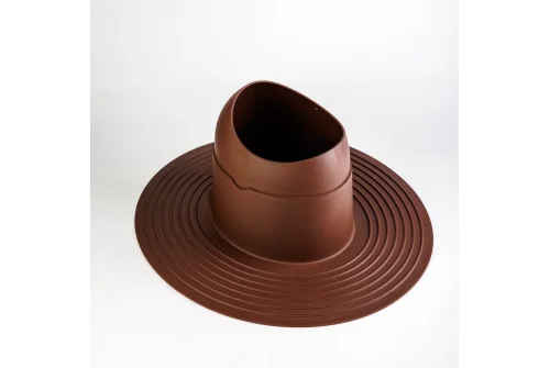 Элемент проходной Krovent Base-VT Flat высокий 125-150 коричневый