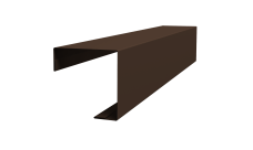 Планка угла внешнего простая фальц Grand Line