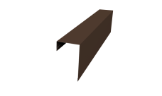 Планка торцевая (фронтонная) фальц фасадная 65 мм