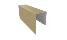 Планки П-образные заборные 17