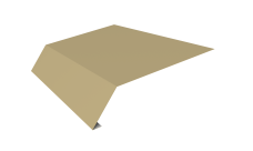 Планка карнизная для мягкой кровли