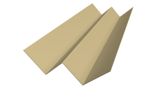 Угол внутренний фибросайдинга Slim